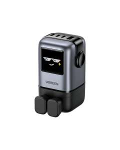 Ugreen UNO Universal Black AC Fast charging Auto