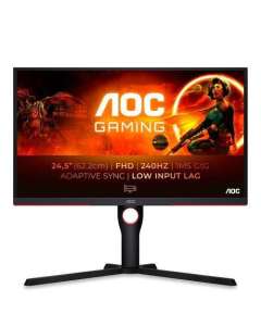 AOC G3 25G3ZM/BK computer monitor 62.2 cm (24.5") 1920 x 1080 pixels Full HD Black, Red