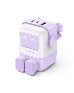 Ugreen USB-A+2C 65W UNO GAN CHARGER Mobile computer, Mobile phone, Laptop, Tablet, Watch AC, USB Indoor