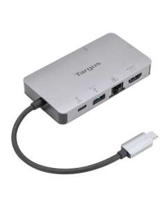 Targus DOCK419 Wired USB 3.2 Gen 1 (3.1 Gen 1) Type-C Grey
