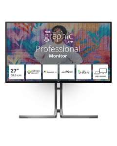 AOC U27U3CV computer monitor 68.6 cm (27") 3840 x 2160 pixels 4K Ultra HD LCD Black