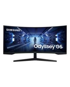 Samsung LC34G55TWWPXXU computer monitor 86.4 cm (34") 3440 x 1440 pixels UltraWide Quad HD LED Black