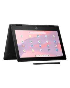 HP Fortis Flip G1m 11 inch Chromebook 29.5 cm (11.6") Touchscreen HD 4 GB LPDDR4x-SDRAM 32 GB eMMC Wi-Fi 6 (802.11ax) Black