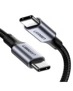 Ugreen 70427 USB cable USB 2.0 1 m USB C Black, Silver