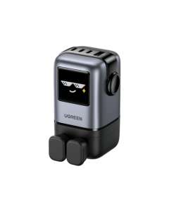 Ugreen UNO Universal Black AC Fast charging Auto