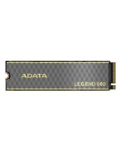 ADATA LEGEND 860 SLEG-860-500GCS internal solid state drive 500 GB M.2 PCI Express 4.0 NVMe 3D NAND