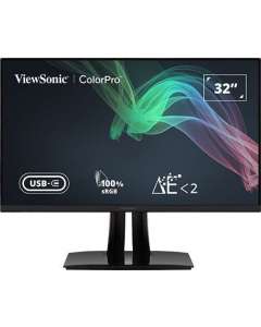 Viewsonic VP56 computer monitor 81.3 cm (32") 3840 x 2160 pixels 4K Ultra HD LED Black