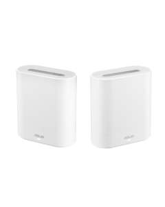 ASUS EBM68(2PK)  Expert Wifi Tri-band (2.4 GHz / 5 GHz / 5 GHz) Wi-Fi 6 (802.11ax) White 3 Internal
