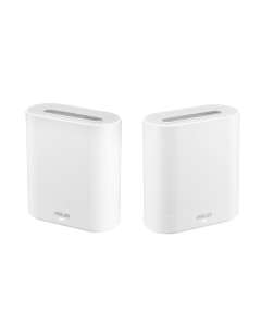 ASUS EBM68(2PK)  Expert Wifi Tri-band (2.4 GHz / 5 GHz / 5 GHz) Wi-Fi 6 (802.11ax) White 3 Internal