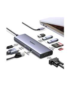 Ugreen Revodok USB-C 6-IN-1 Hub met 4K HDMI USB Type-C 10000 Mbit/s