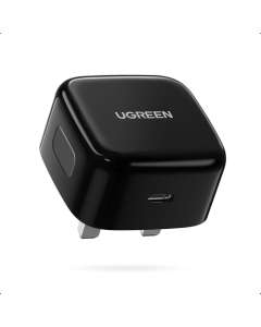 Ugreen PD 20W FAST CHARGER BLACK UK Mobile phone AC Indoor