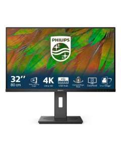 Philips 3000 series 32B1N3800/00 computer monitor 81.3 cm (32") 3840 x 2160 pixels 4K Ultra HD LCD Black
