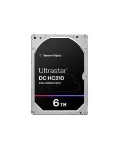 WD Ultrastar DC HC310 HUS726T6TALE6L4 - Hard drive - 6 TB - internal - 3.5" - SATA 6Gb/s - 7200 rpm - buffer: 256 MB