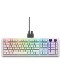 Alienware Tri-Mode AW920K keyboard Gaming USB + RF Wireless + Bluetooth White