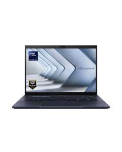 ASUS ExpertBook B5 B5404CM-Q5U715X Intel Core Ultra 7 155U Laptop 35.6 cm (14") WUXGA 16 GB DDR5-SDRAM 512 GB SSD Wi-Fi 6E (802.11ax) Windows 11 Pro Black