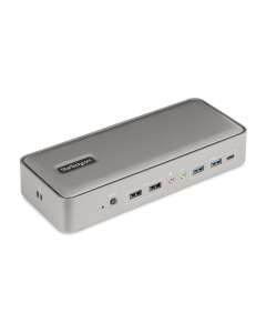 StarTech.com Dual-Laptop USB-C KVM Docking Station, Dual Monitor 4K 60Hz DisplayPort Dock, 5-Port USB Hub, GbE, 90W/45W Power Delivery to Two Laptops, Windows/Mac, 2-Host KVM Dock - Docking station - USB-C 3.2 Gen 2 - 2 x DP - 1GbE - TAA Compliant