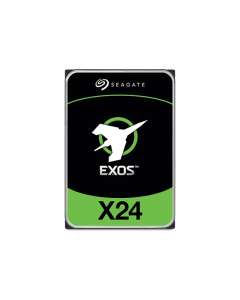 Seagate Exos X24 ST16000NM007H - Hard drive - Enterprise - 16 TB - internal - 3.5" - SAS 12Gb/s - 7200 rpm - buffer: 512 MB