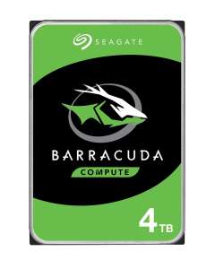 Seagate Barracuda ST4000DM004 - Hard drive - 4 TB - internal - 3.5" - SATA 6Gb/s - 5400 rpm - buffer: 256 MB