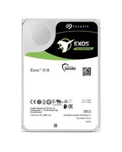 Seagate Exos X18 ST18000NM000J - Hard drive - 18 TB - internal - SATA 6Gb/s - 7200 rpm - buffer: 256 MB