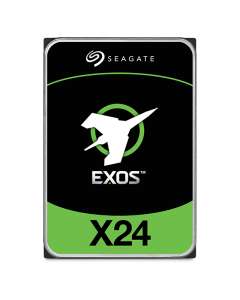 Seagate Exos X24 ST24000NM002H - Hard drive - Enterprise - 24 TB - internal - 3.5" - SATA 6Gb/s - 7200 rpm - buffer: 512 MB