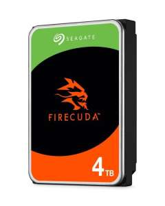 Seagate FireCuda ST4000DXA05 - Hard drive - 4 TB - internal - 3.5" - SATA 6Gb/s - 7200 rpm - buffer: 256 MB - with 3 years Seagate Rescue Data Recovery