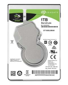 Seagate Guardian BarraCuda ST1000LM048 - Hard drive - 1 TB - internal - 2.5" - SATA 6Gb/s - 5400 rpm - buffer: 128 MB