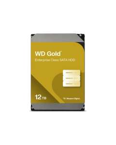 WD Gold WD122KRYZ - Hard drive - Enterprise - 12 TB - internal - 3.5" - SATA 6Gb/s - 7200 rpm - buffer: 512 MB