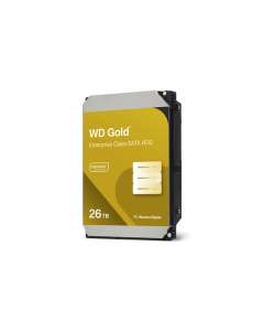 WD Gold WD261KRYZ - Hard drive - Enterprise - 26 TB - internal - 3.5" - SATA 6Gb/s - 7200 rpm - buffer: 512 MB