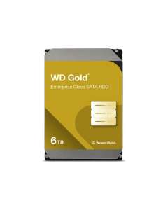 WD Gold WD6004FRYZ - Hard drive - Enterprise - 6 TB - internal - 3.5" - SATA 6Gb/s - 7200 rpm - buffer: 256 MB