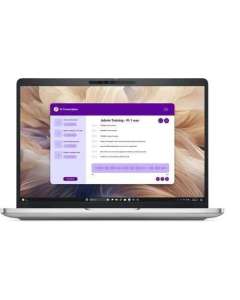 DELL Pro 13 Plus PB13250 Copilot+ PC Intel Core Ultra 7 266V Laptop 33.8 cm (13.3") Full HD+ 16 GB LPDDR5x-SDRAM 512 GB SSD Wi-Fi 7 (802.11b