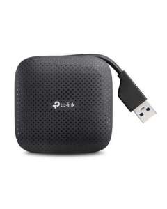 TP-Link UH400 interface hub USB 3.2 Gen 1 (3.1 Gen 1) Type-A 5000 Mbit/s Black