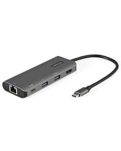 StarTech.com USB C Multiport Adapter - 10Gbps USB Type-C Mini Dock with 4K 30Hz HDMI - 100W Power Delivery Passthrough - 3-Port USB Hub, GbE
