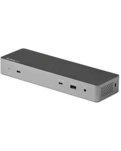 StarTech.com USB C Docking Station for Macbook Pro/Air-M1/M2/M3/M4, Thunderbolt Compatible, HDMI/DisplayPort, Dual 4K 60Hz/Single 8K, USB Ty