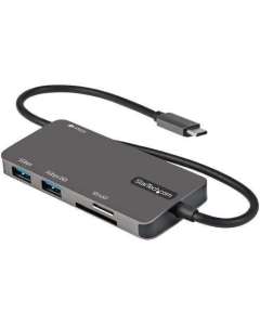 StarTech.com USB C Multiport Adapter - USB-C to 4K HDMI, 100W Power Delivery Pass-through, SD/MicroSD Slot, 3-Port USB 3.0 Hub - USB Type-C 
