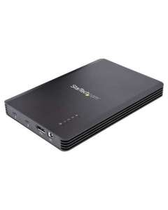 StarTech.com 4 Bay Thunderbolt 3 NVMe Enclosure, For M.2 NVMe SSD Drives, 1x DisplayPort Video/ 2x TB3 Downstream Ports, 40Gbps, 72W Power S